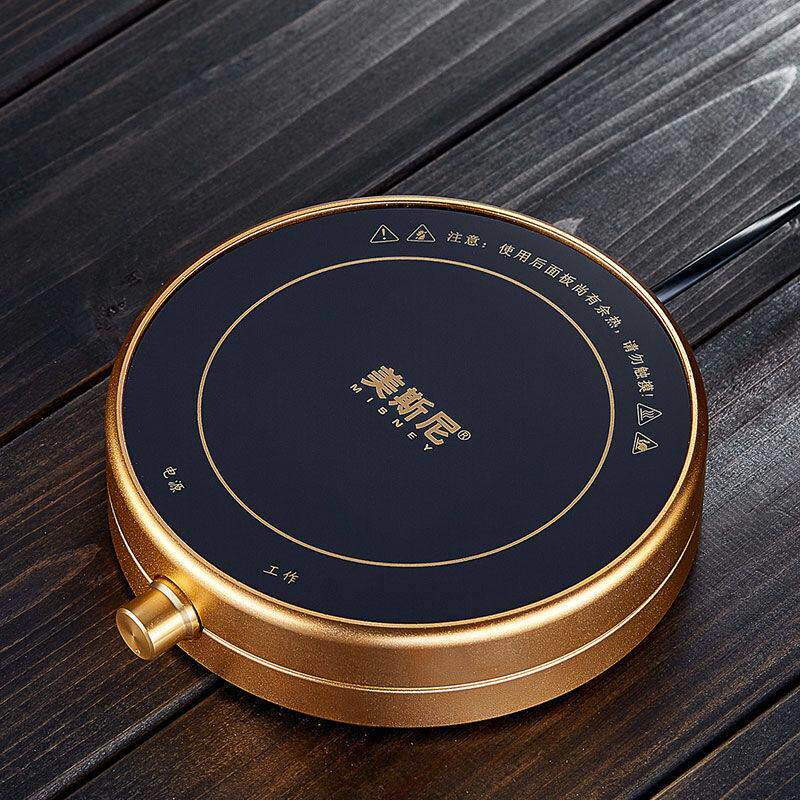 美斯尼茶壶保温加热底座大号恒温杯垫茶座茶壶加热器电热杯垫智能