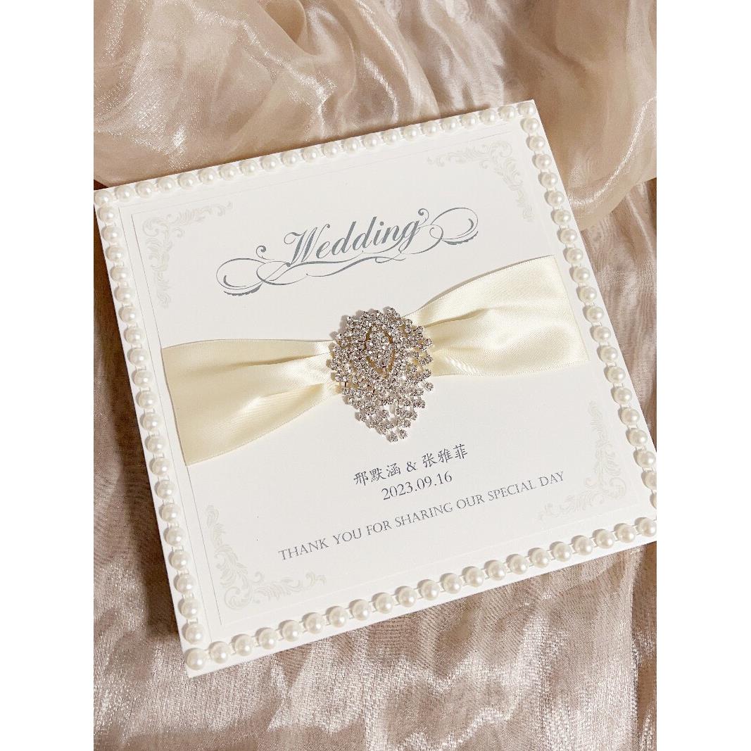 婚礼签名册礼金簿礼单本高级纸创意个性婚宴签到本结婚记账本定制