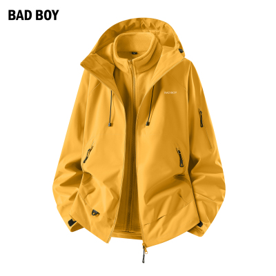 BADBOY三合一可拆卸冲锋衣夹克