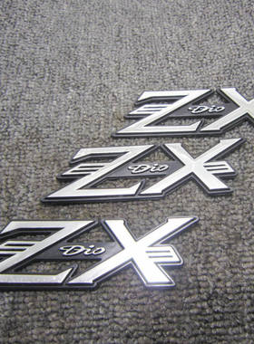 摩托车DIO50 JOG 小龟 期ZX50电镀全车贴标贴花立体塑料硬贴浮标