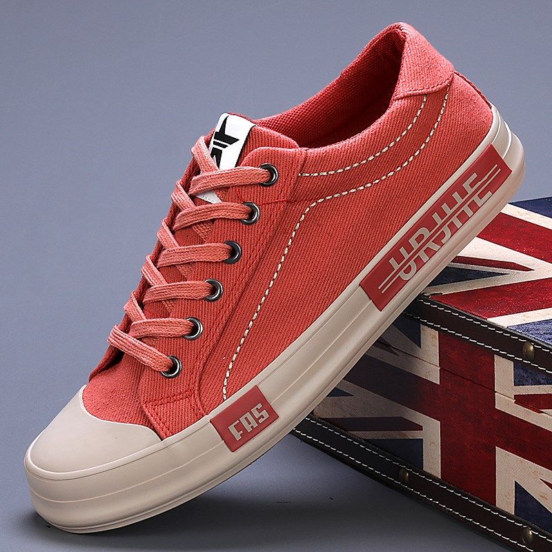 低帮帆布鞋男士布鞋男款透气休闲板鞋子平底男鞋春季2024新款潮流,流行男鞋,帆布鞋,淘宝优惠券,粉丝福利购,淘宝优惠卷