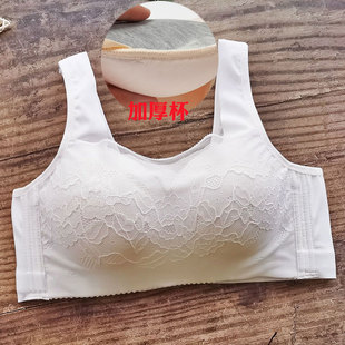 夏季 2020爆款 显大胸罩 小胸加厚文胸超厚10cm聚拢内衣女新款 背心式