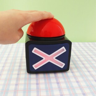 无线抢答器响铃亮灯知识竞赛简易按铃器儿童答题比赛课堂互动教具