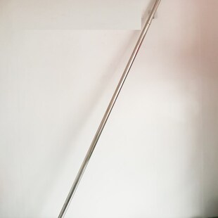 党代会礼堂旗杆不锈钢伸缩加粗杆子3米可伸缩手持银色枪头旗穗竿