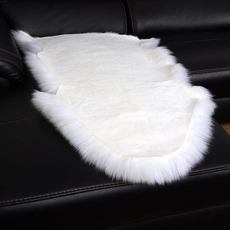 澳洲纯羊毛地毯卧室床边毯毛毛地垫长毛飘窗垫整张羊皮垫皮草地毯