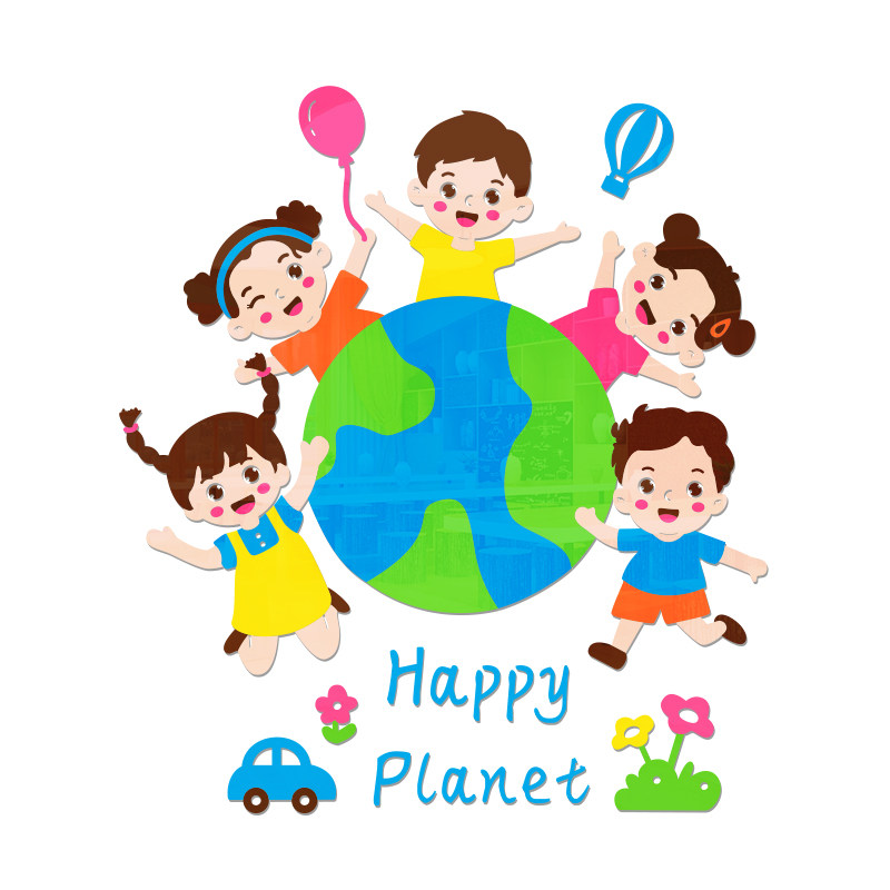 欢迎小朋友墙画教室班级卡通创意背景墙幼儿园环创题装饰布置,家居饰品,文化墙贴,淘宝优惠券,粉丝福利购,淘宝优惠卷