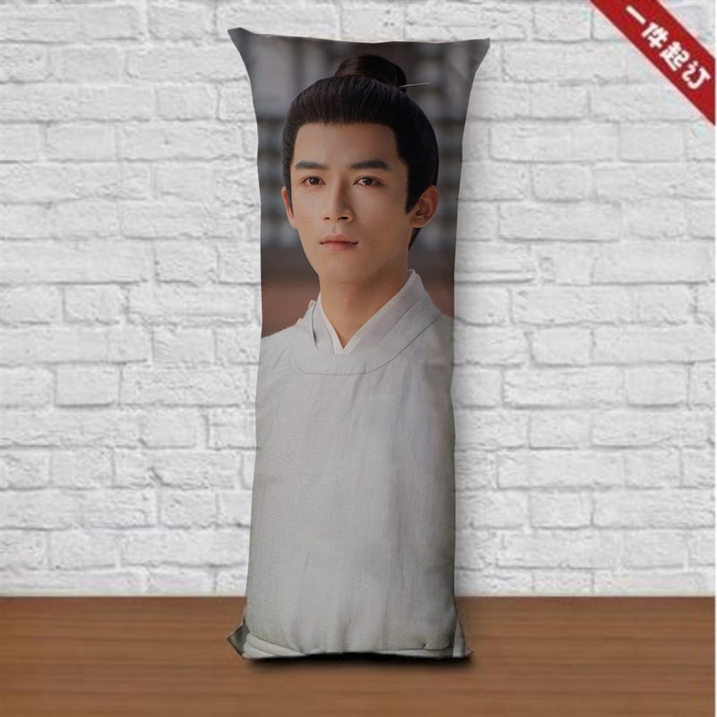 王星越宁安如梦张遮等身抱枕来图定制面含芯长条宿舍沙发靠垫