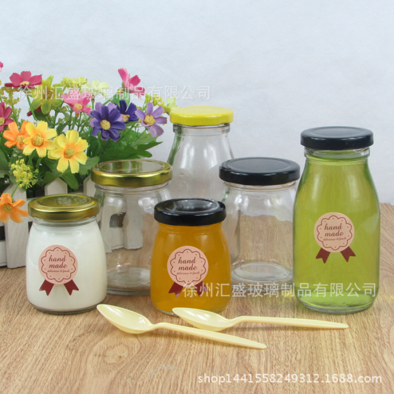 新款铁盖100ML200ML布丁瓶布丁模