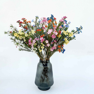 仿真花假花 腊梅绢花 婚庆家居摄影装饰拍照道具货源