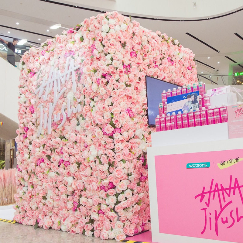 diy仿真花墙 假花玫瑰花朵绿植花艺背景墙婚庆花墙装饰品