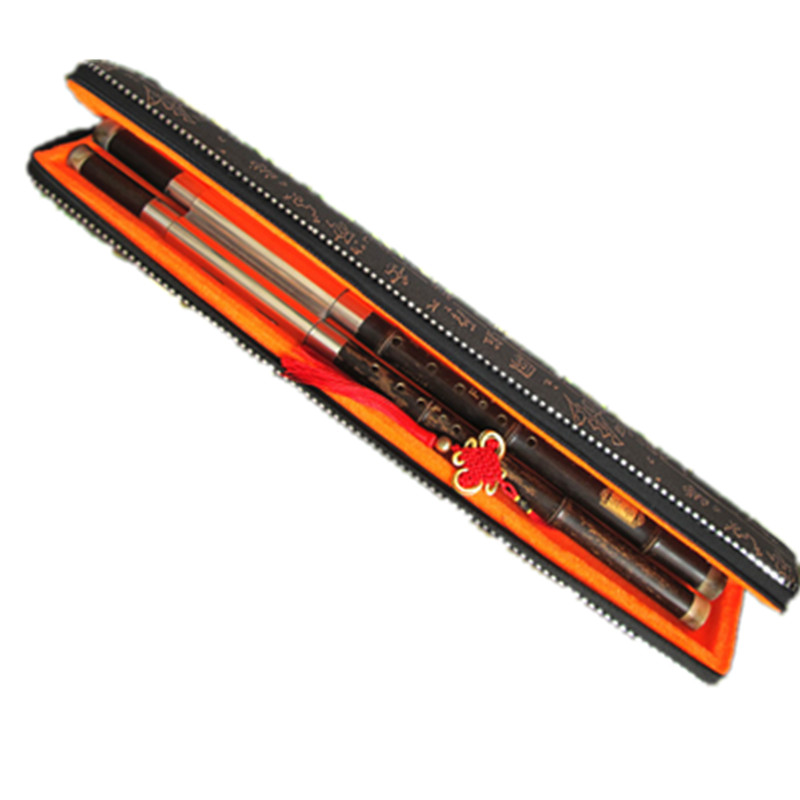 策音 双管巴乌紫竹双管巴乌横吹乐器 F+降B调 C+G调演奏初学乐器