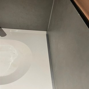 浴室柜缝隙卡条收边洗脸面盆填补边缝遮挡填充补缝收缝封边小帮手