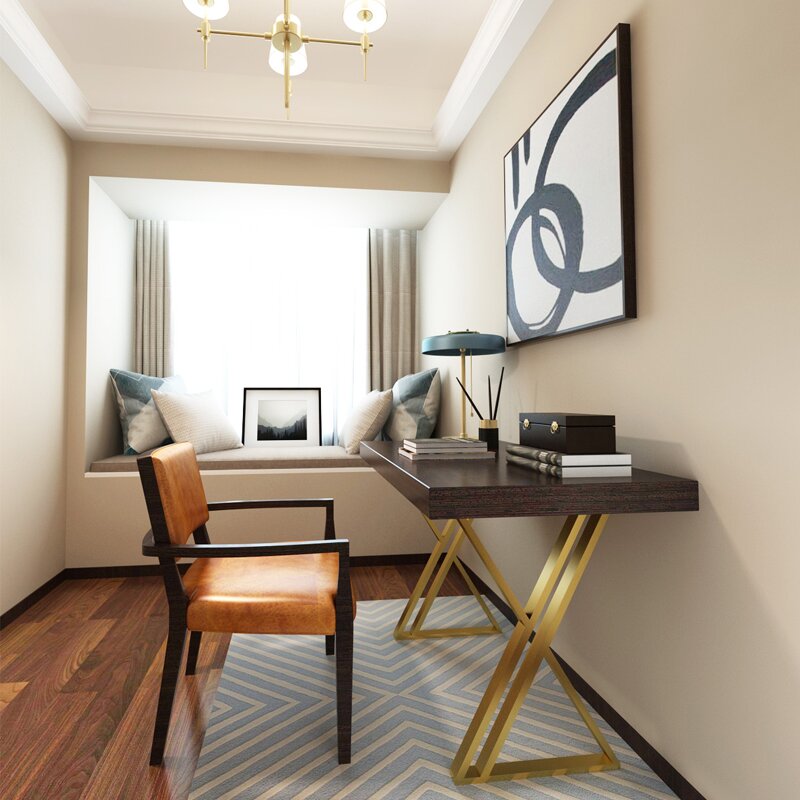 定制桌脚支架书桌茶桌支撑办公桌吧台大理石餐桌腿金属不锈钢桌架