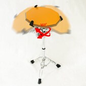 硅胶哑鼓垫架子鼓练习装 静音训练器打击板初学入门亚鼓寸