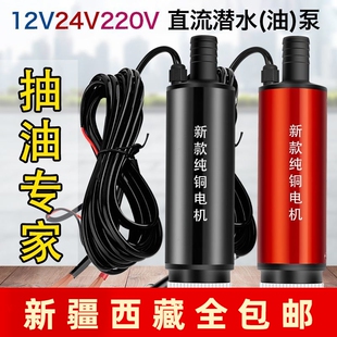 新疆西藏电动抽油泵自吸柴油泵大功率柴油桶抽油泵