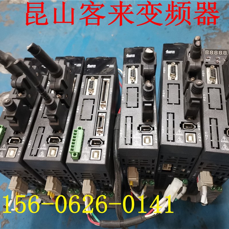 台达伺服驱动ASD-A2-0421-U 电机ECMA-C104E7成0w