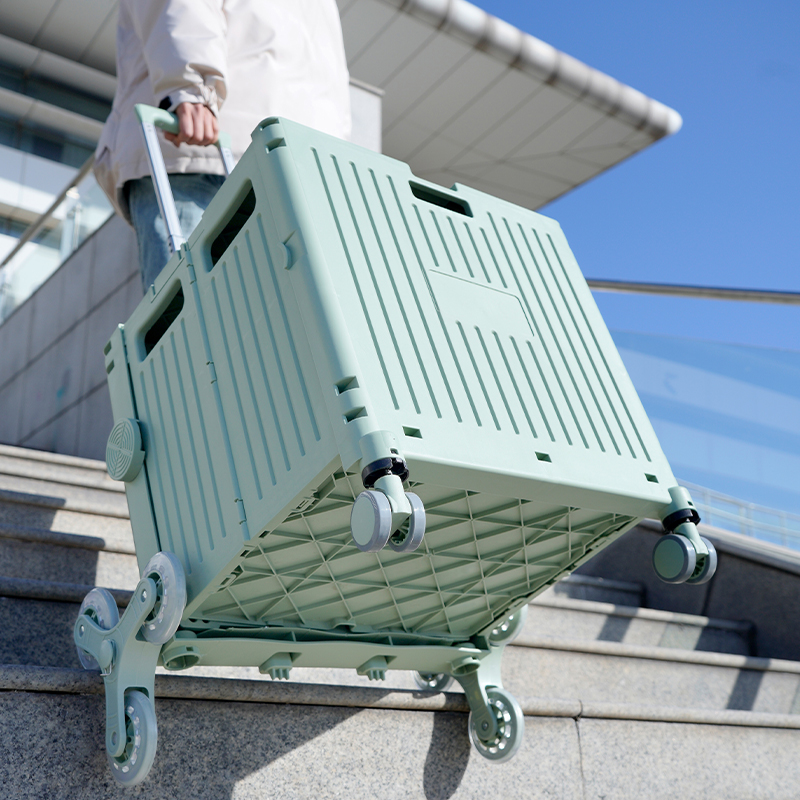 买菜车小拉车家用轻便携折叠购物车取快递小推车拉杆车手拉车拖车