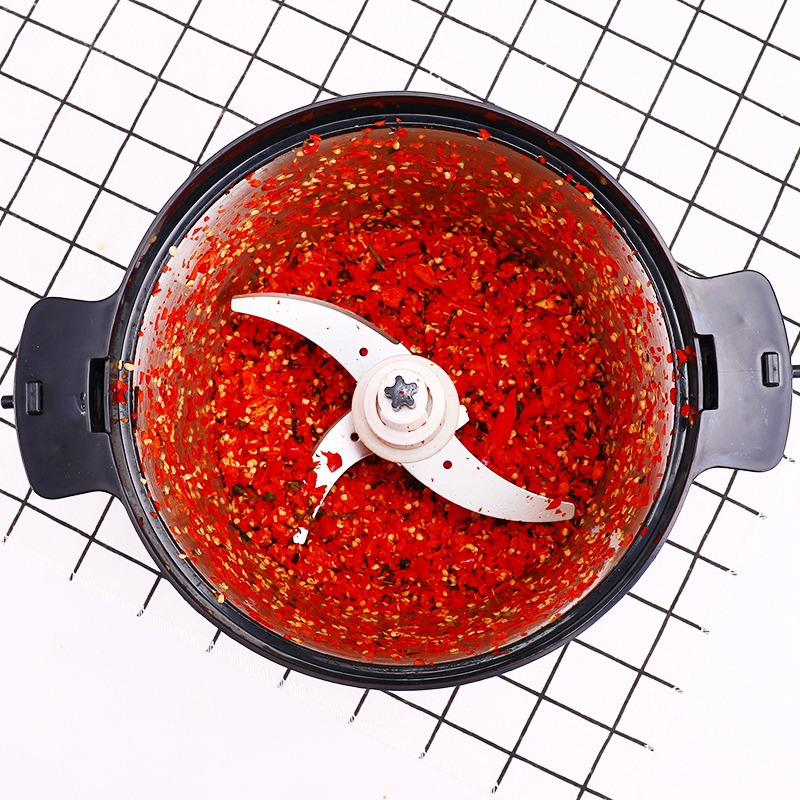 大功率1000W商用绞肉机L大容量家用电动饺馅搅碎菜打蒜泥蒜蓉器