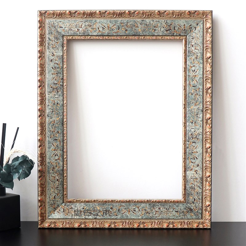 欧式古典实木画框国画油画外框画框定制盘古相框挂墙镜框订制装裱