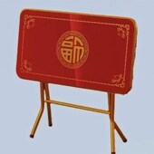 潮汕过年节日拜神喜庆红色款 八仙桌十仙十二仙