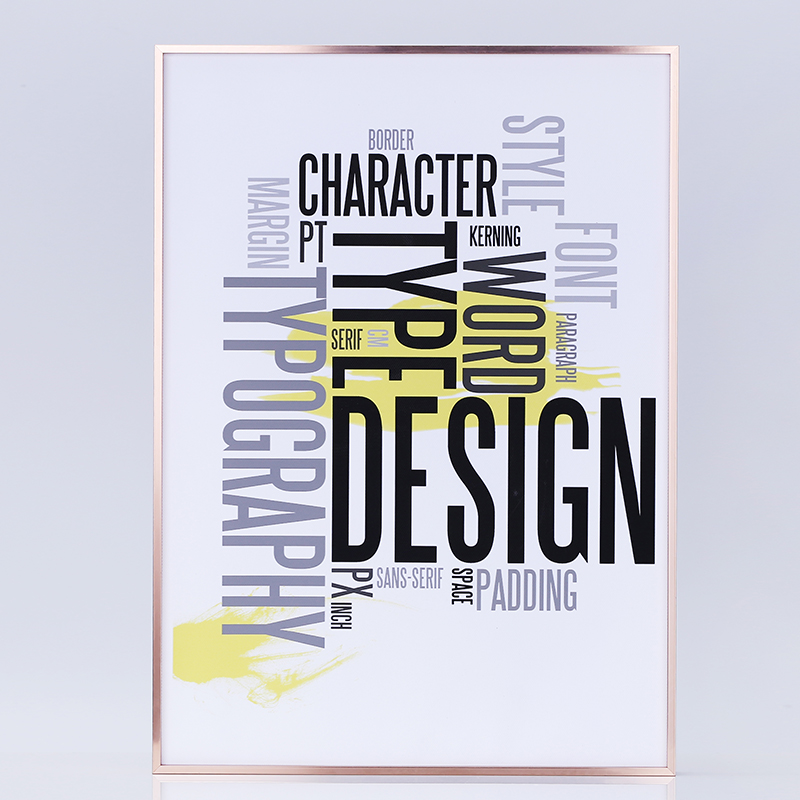 细边相框5执照框框开8开画框B2BBB5拼图框海报框