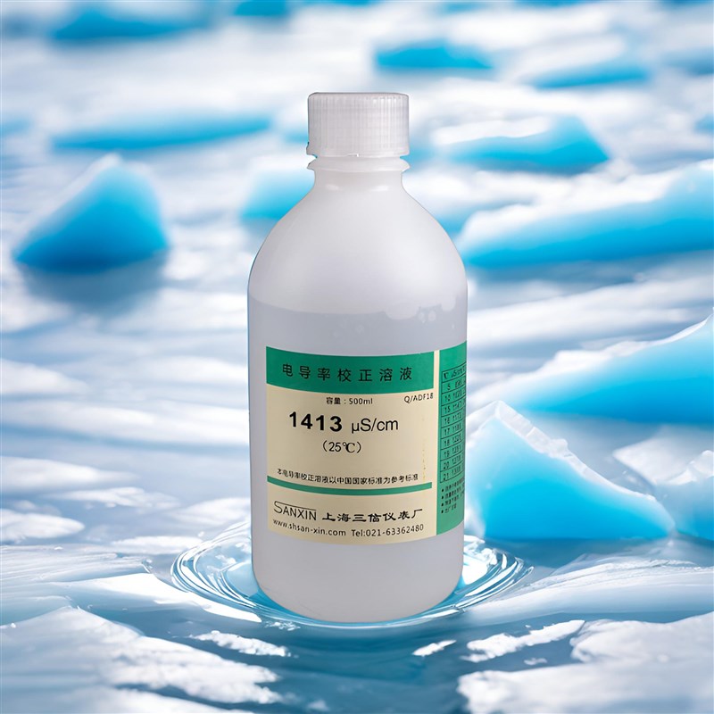 三信电导率校准溶液电导率标液校正液标液标定缓冲液8/1