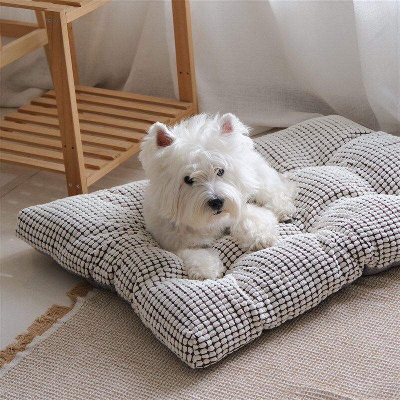 北欧风秋冬新款宠物睡垫西高地深度睡眠狗窝耐咬耐脏保暖四季狗床,宠物/宠物食品及用品,猫狗垫子,淘宝优惠券,粉丝福利购,淘宝优惠卷