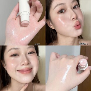 干皮瓷光肌速成法!小小韩系水光肌~F自带晕染刷多用水光腮红高光
