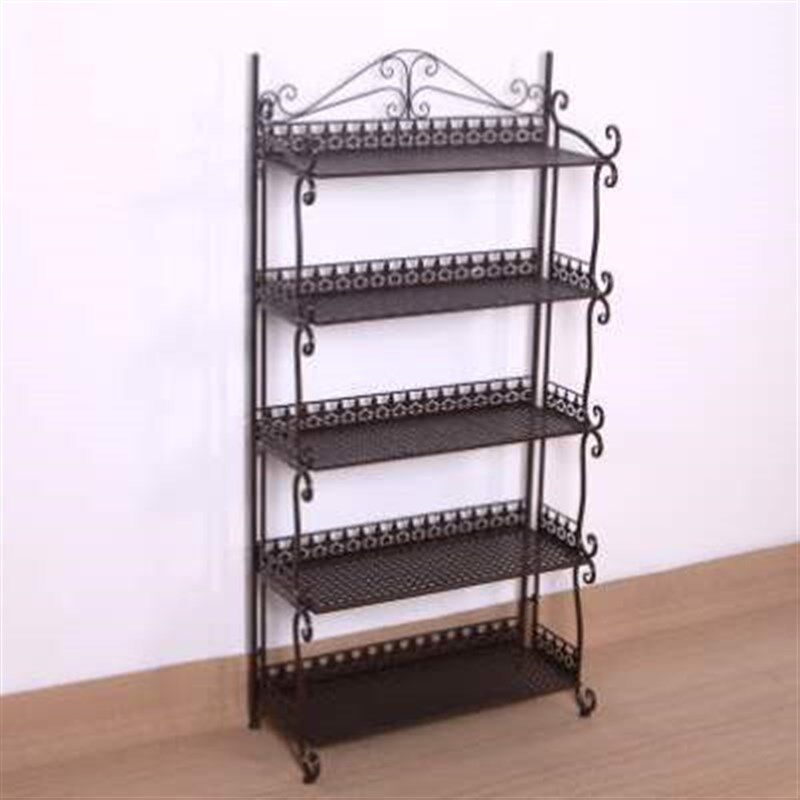 家用落地式鞋柜客厅简易多层铁艺安装门口欧式免鞋架不.锈钢置物