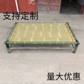 纯手工竹编罗汉床竹床老式 竹凉席竹沙发竹桌子床竹床凉床