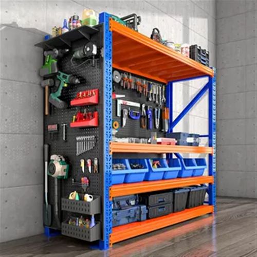 货架洞洞板五金工具架仓储货架多层置物架工具柜挂钩收纳整理架子