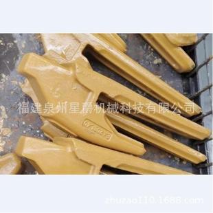 泉州挖土机配件小松PC60 1x00斗齿牙根耐磨开山齿破冰齿岩石牙齿