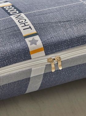 俪之影床笠单件纯棉床垫套学生宿舍0.9米褥套全包拉链式保护罩1.5