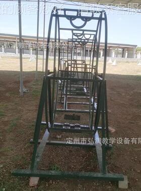 户外拓展训练器单轮人双76245人浪木平衡训练器厂荡木抗材眩晕滚