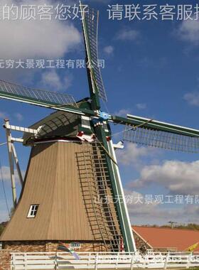 厂家直防销腐木樟子松荷兰16451实欧木美风情田园风大型木质景电