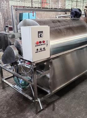 环保电加热炒滚筒料炒锅 花生茶菜籽MTO炒机 油坊芝麻籽货机