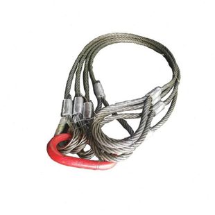 超力钢绳起重防旋转钢丝绳4V39S 钢丝绳 5FC 20m徐工吊车三一吊车