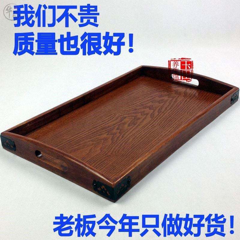蒙古手把肉托盘烤全羊竹子托盘长方形羊排腿乳猪盘子手把羊肉商用