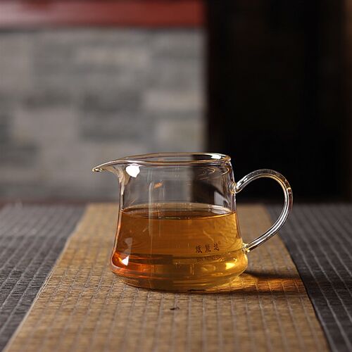 公道杯加厚玻璃耐热透明泡茶过滤功夫茶具配件茶海分茶器茶漏套装