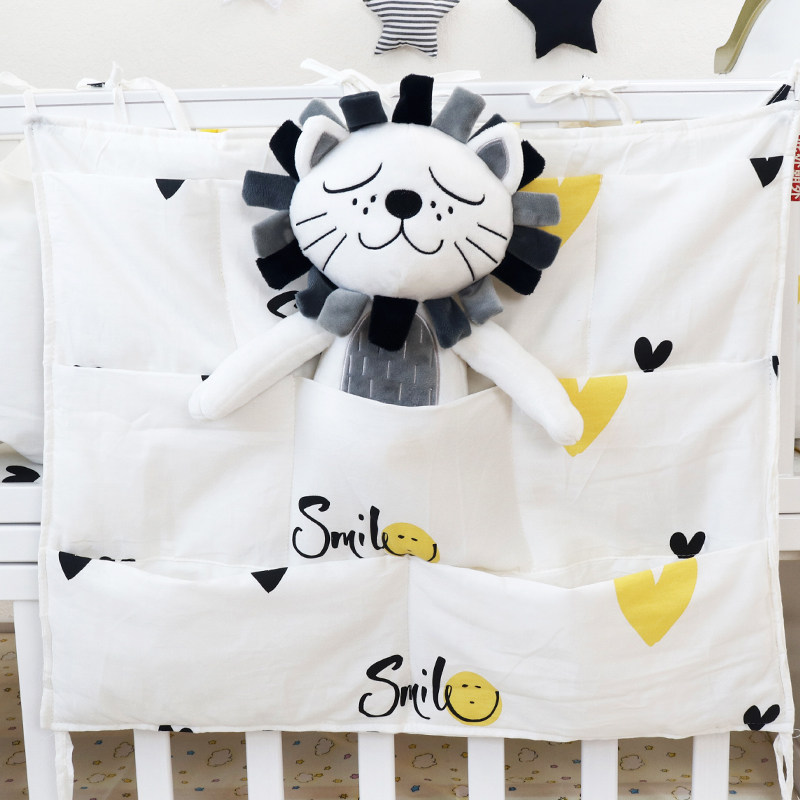 婴儿床头挂袋 收纳袋宝宝尿布袋床边储物袋新生儿全棉挂袋整理袋,婴童用品,尿布袋/床头挂袋,淘宝优惠券,粉丝福利购,淘宝优惠卷