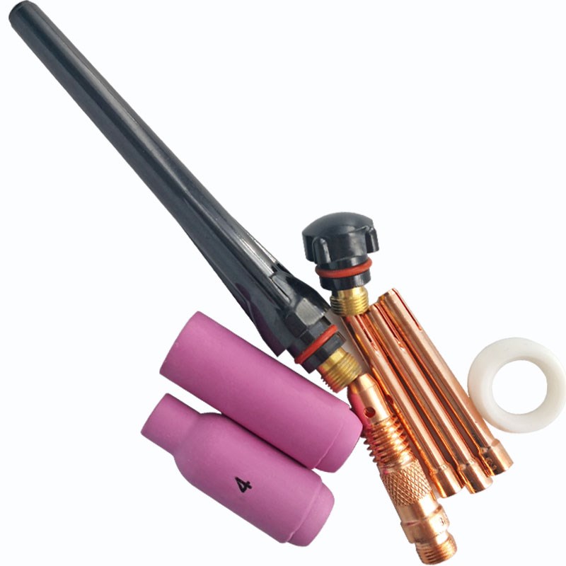 WP1826氩弧焊枪配件大全钨针夹瓷嘴导流件氩弧焊开关一体式耐用的