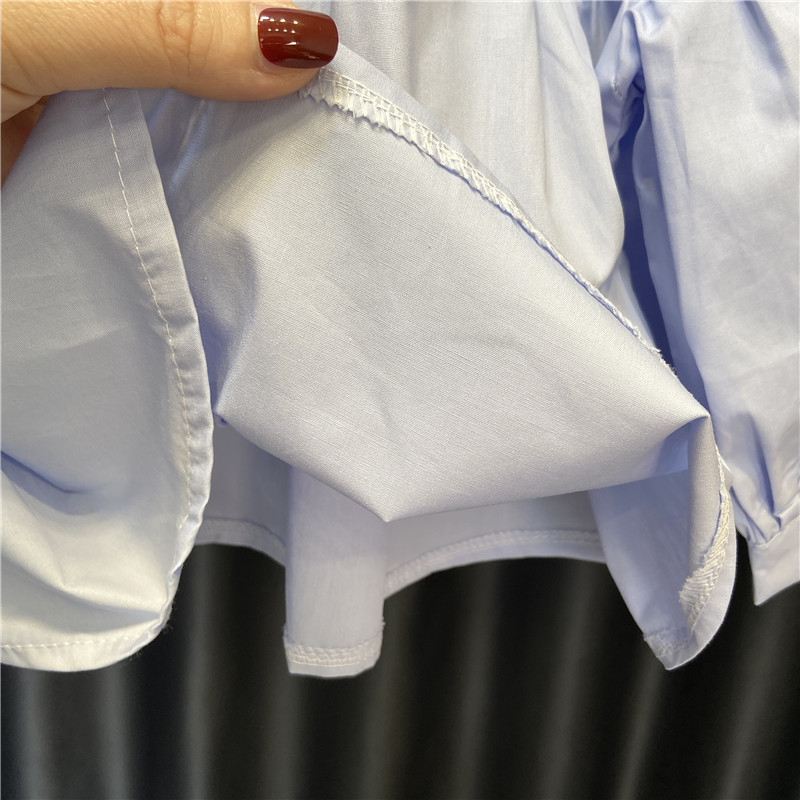 女童套装童装小童春秋新款洋气长袖衬衫1岁234宝宝白色时髦喇叭裤