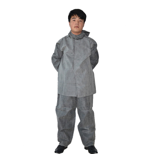 耐酸碱分体工作服连帽劳保防护服化工防酸碱有害物质油漆电镀印染
