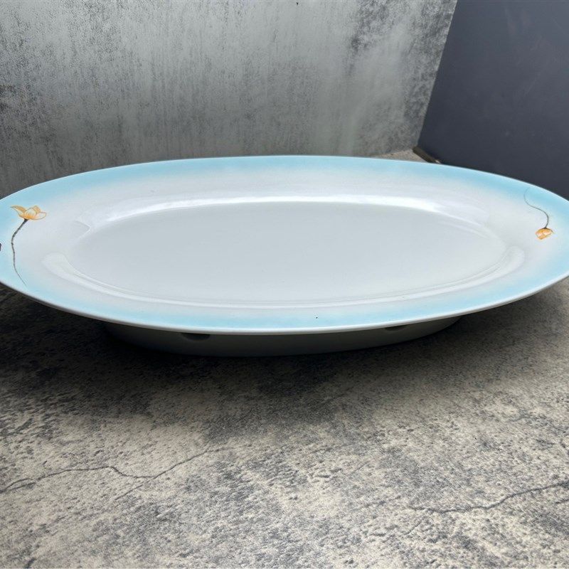 鱼盘蜡烛加热餐具底座家用蒸鱼盘子大号饭店陶瓷鱼炉保温酒店鱼盆,厨房/烹饪用具,配菜/备菜盘,淘宝优惠券,粉丝福利购,淘宝优惠卷