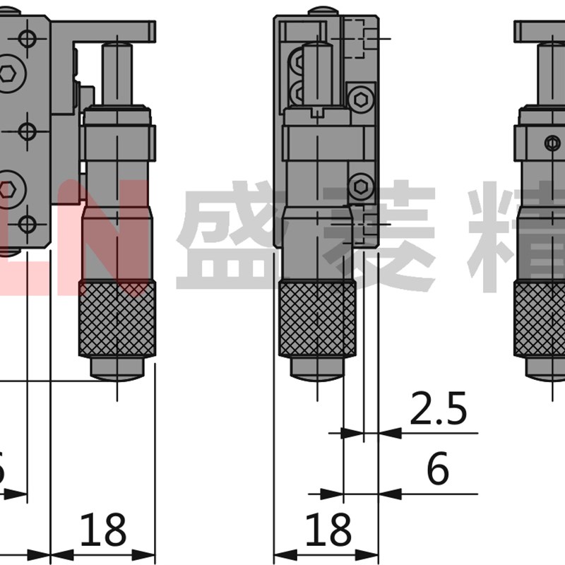 售LX-/2560/4080/C/C1/L/R交叉导轨型高精度X轴手动位移平台