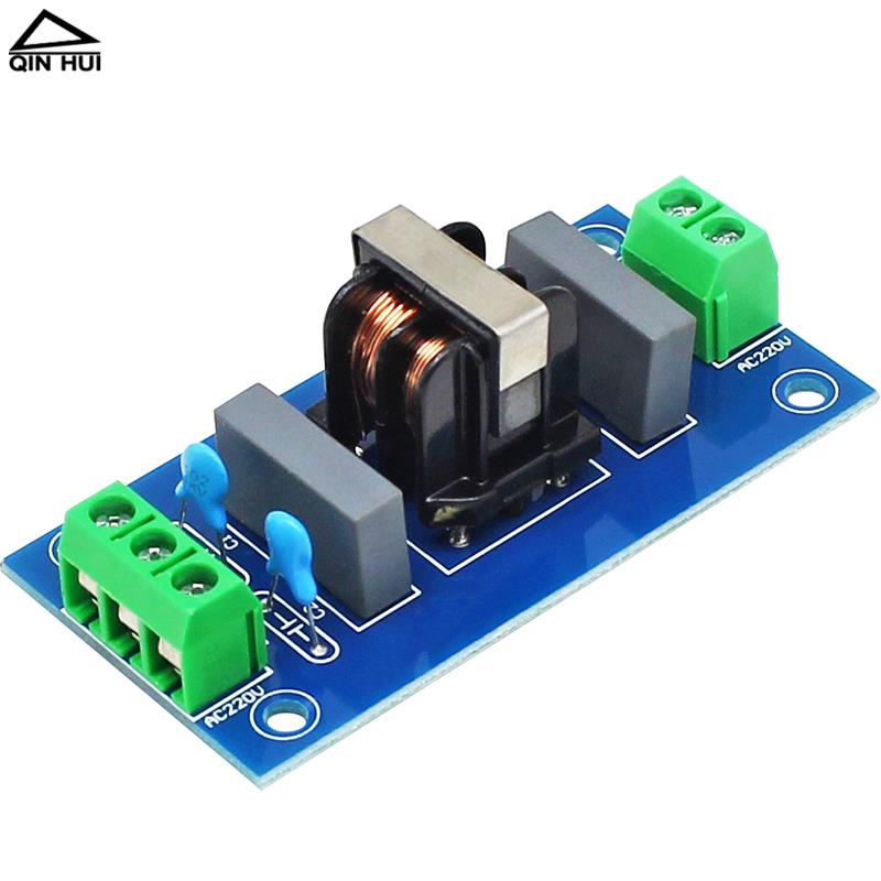 Emi滤波器音频扬声器降噪抗干扰声音改善工具电源滤波器插座板模