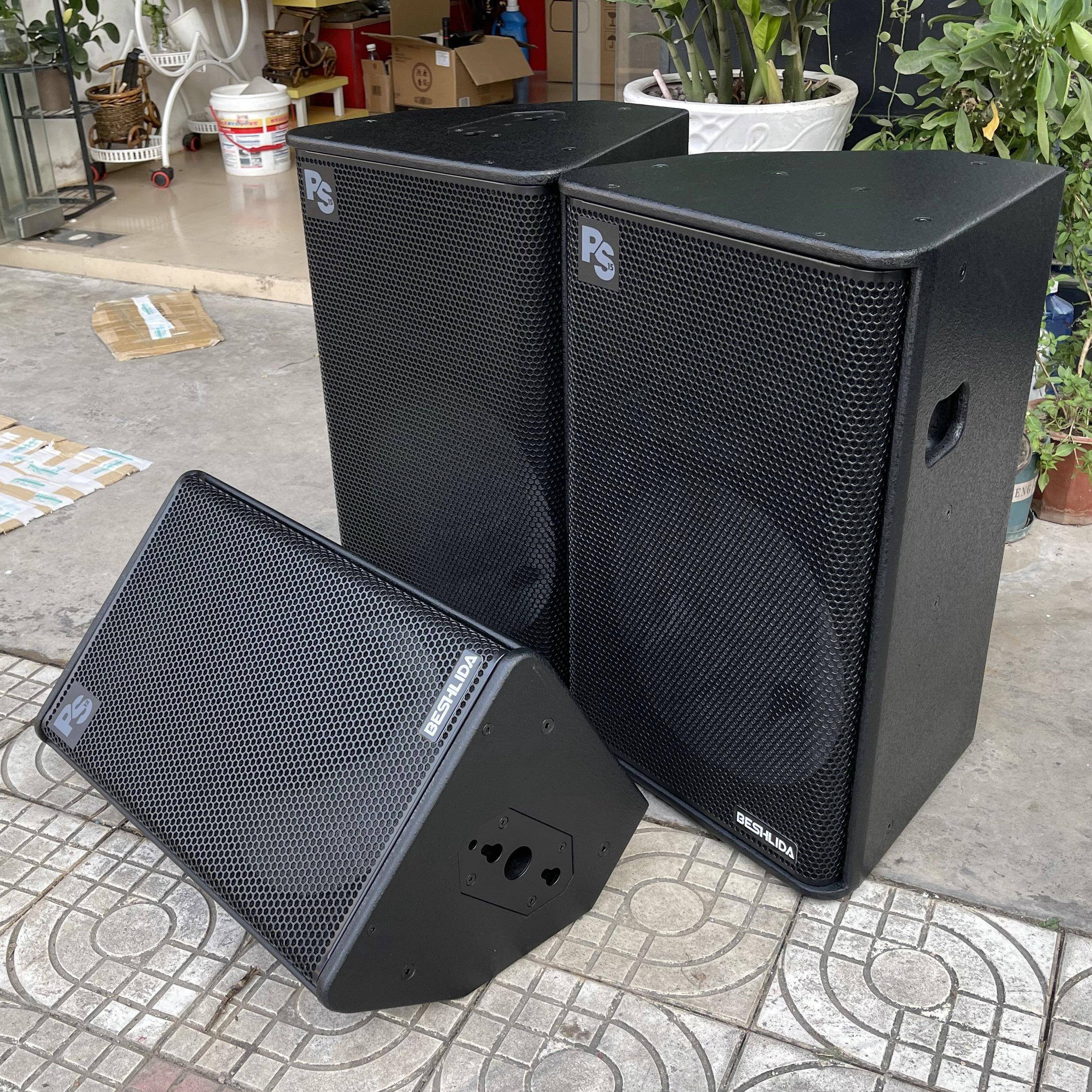 自选组装音箱点漆工艺力素款PS12寸PS15寸夹板返听音箱空箱体