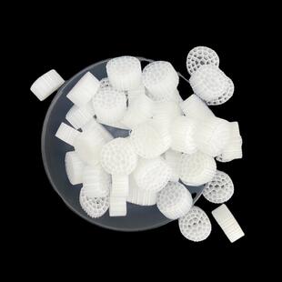 Mbbr流化床填料K1K2K3悬浮生物挂膜培菌养殖鱼缸滤材翻滚污水处理