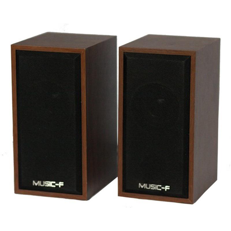 D092实木小音箱低音炮USB台式机笔记本电脑手机音响便捷式2.0木质