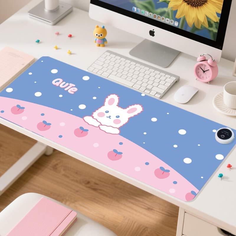 加热桌垫鼠标垫办公恒温暖手桌面超大暖桌垫学生写作业书桌加热垫